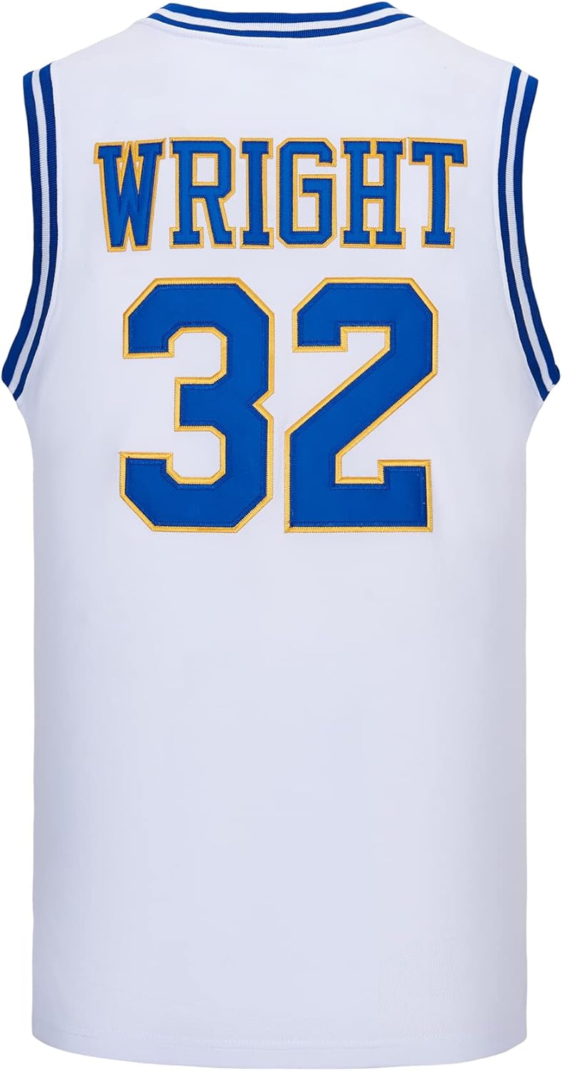 McCall #22 Wright #32 Love and Basketball Moive Crenshaw Basketball Jersey - Image 2