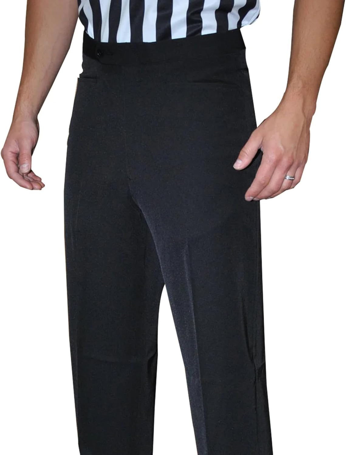 Smitty | BKS-270 | Flat Front Pants with Western Cut Pockets | Basketball & Wrestling Officials | Referee's Choice!