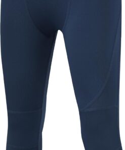 Runhit Boys Compression Pants 3/4 - Youth Athletic Leggings Capris Tights Sports Base Layer for Basketball Football Baseball