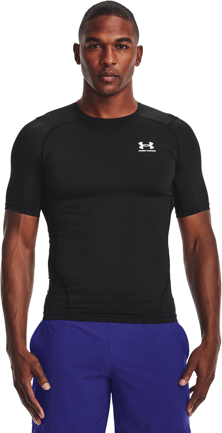 Under Armour Men's HeatGear Compression Short-Sleeve T-Shirt - Image 6