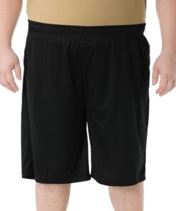 Men's Basketball Shorts Athletic Lightweight Dry-Fit Training Workout Shorts Zipper Pockets(Regular&Big and Tall)