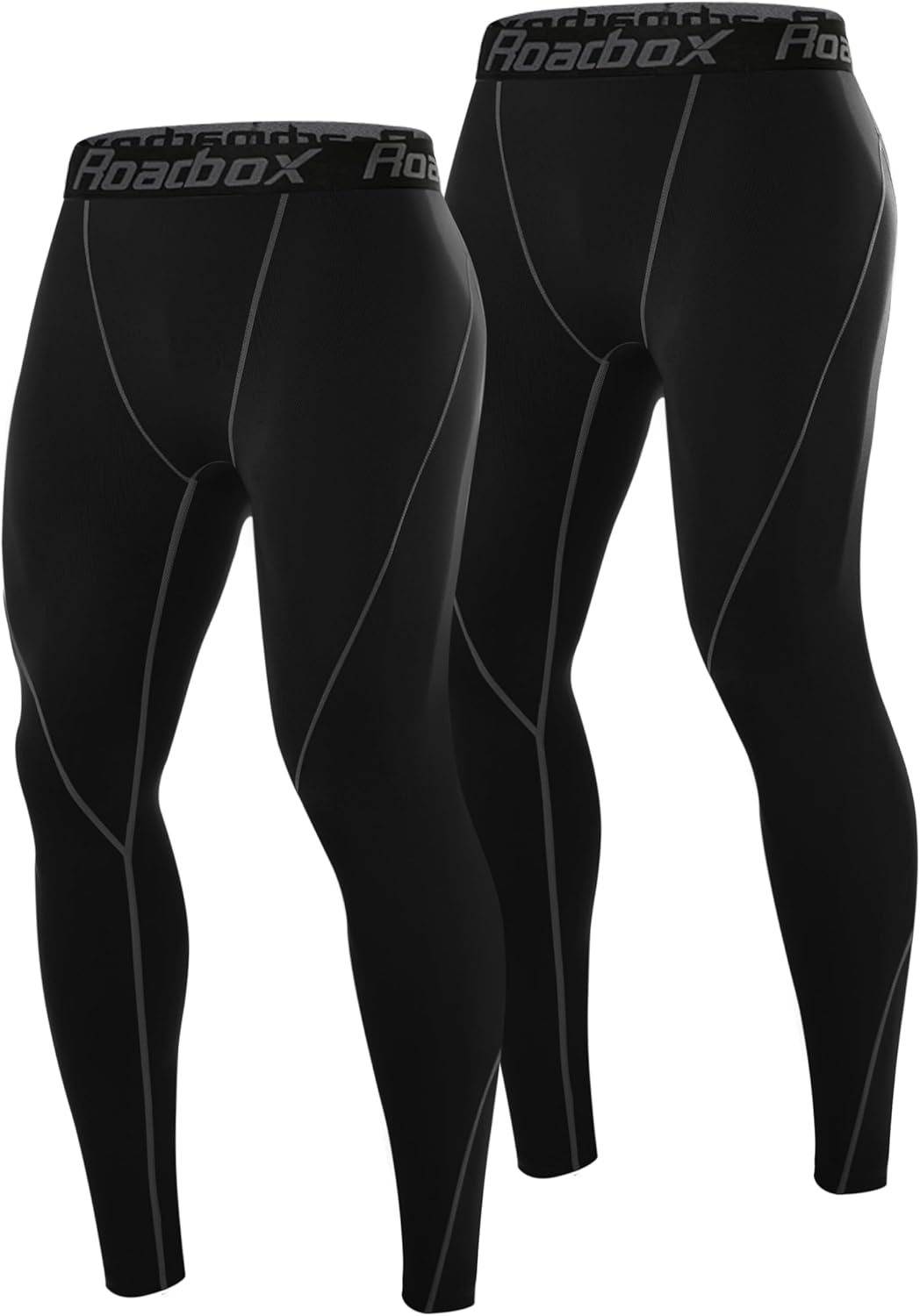 Roadbox Men’s Compression Pants Running Tights, Performance Sports Workout Leggings, Athletic Base Layer for Gym Basketball - Image 8