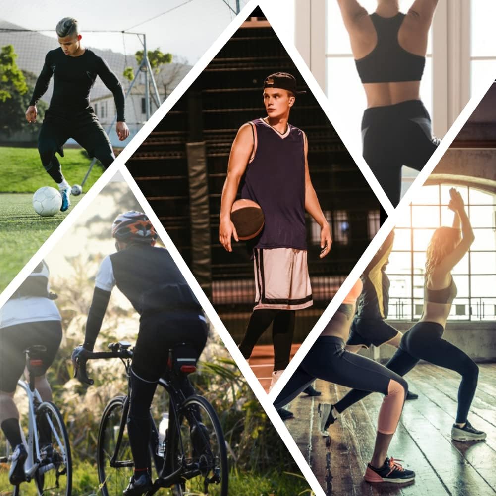 HYCOPROT Men's Compression Pants Athletic Tight,Leggings Base Layer Bottoms for Running Workout Sports Yoga Basketball - Image 6