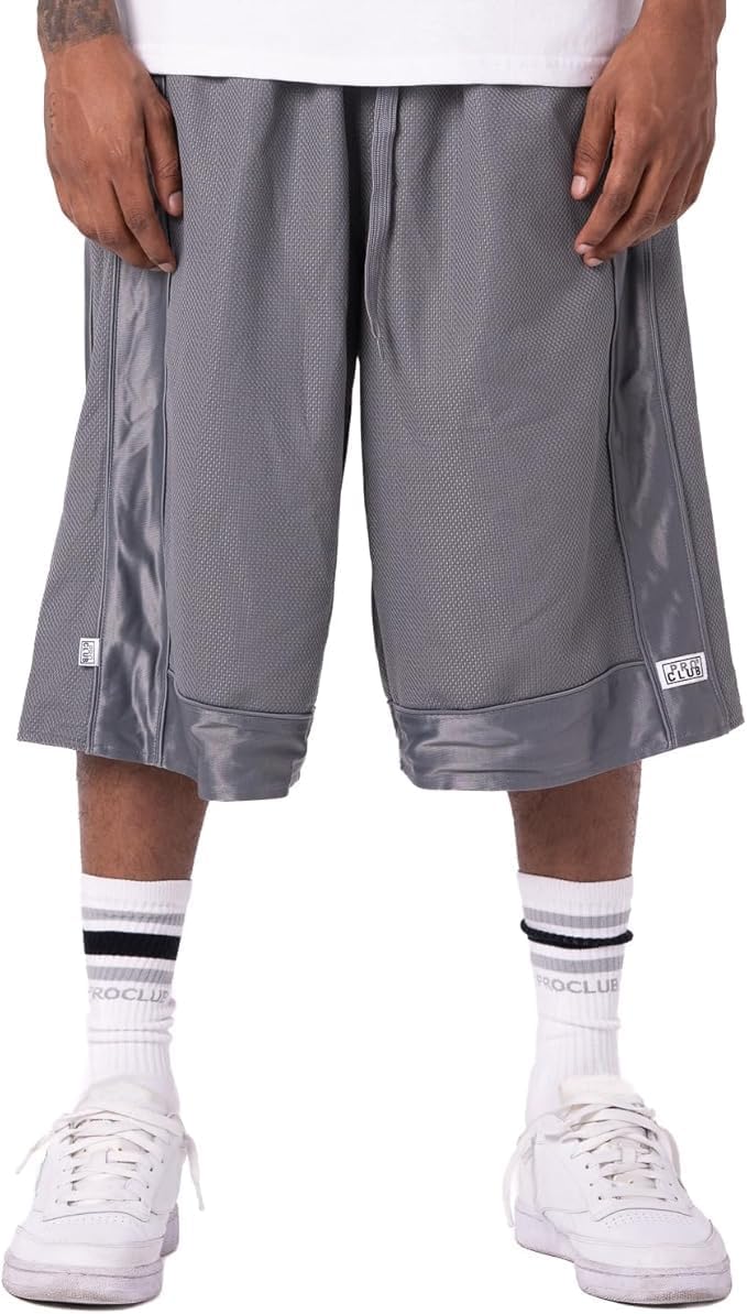 Pro Club Men's Heavyweight Mesh Basketball Shorts - Image 9