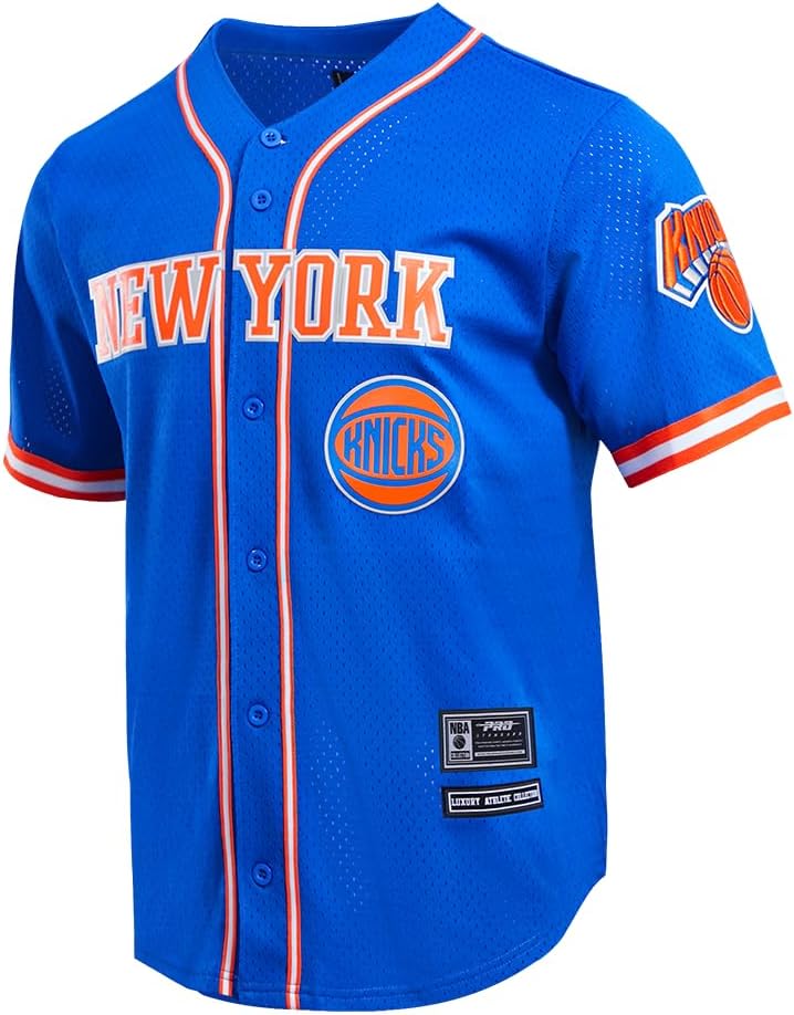 Mens NBA Mesh Button Down Top - Image 41