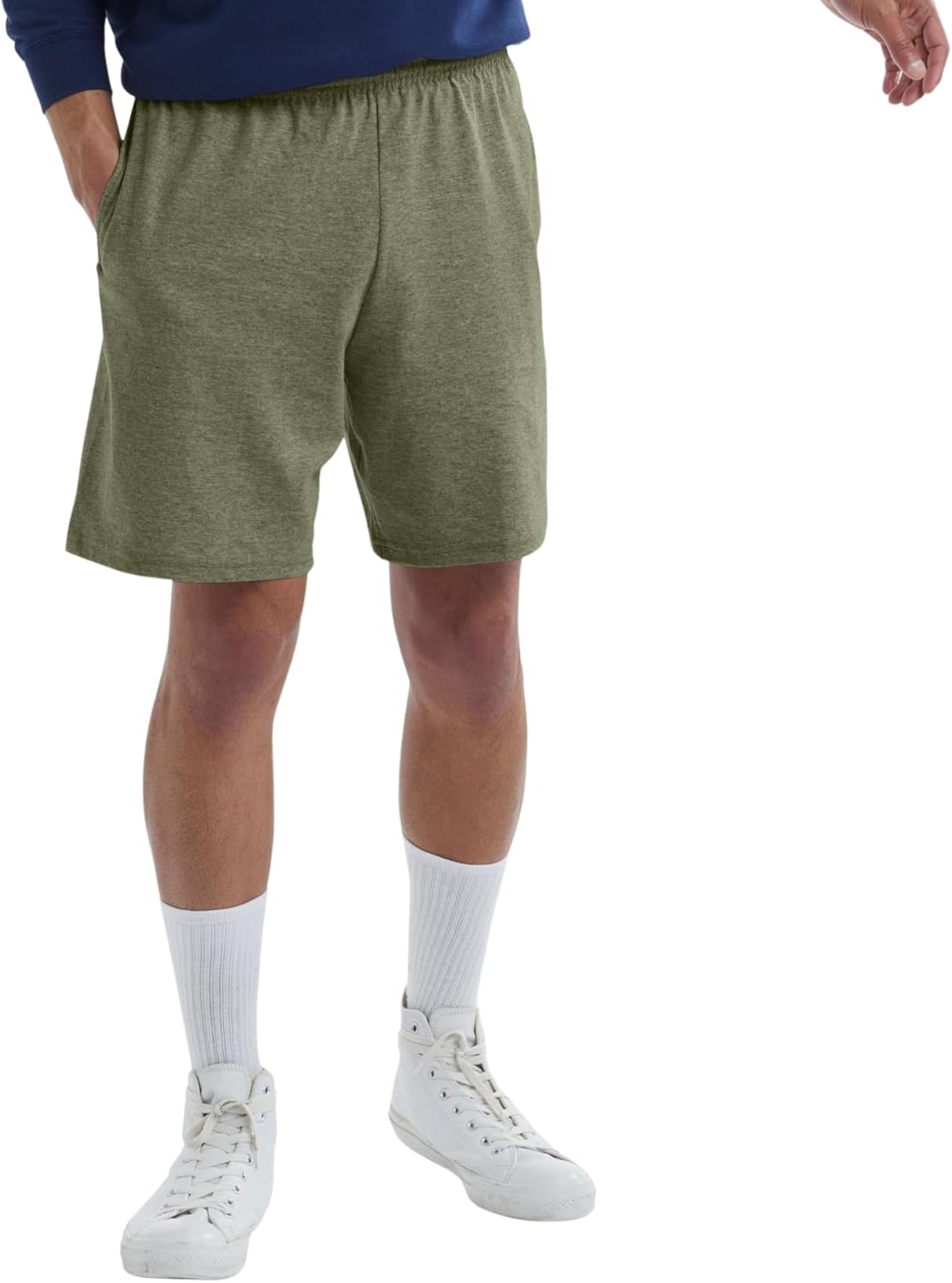 Hanes Men's Jersey Pocket Short - Image 8
