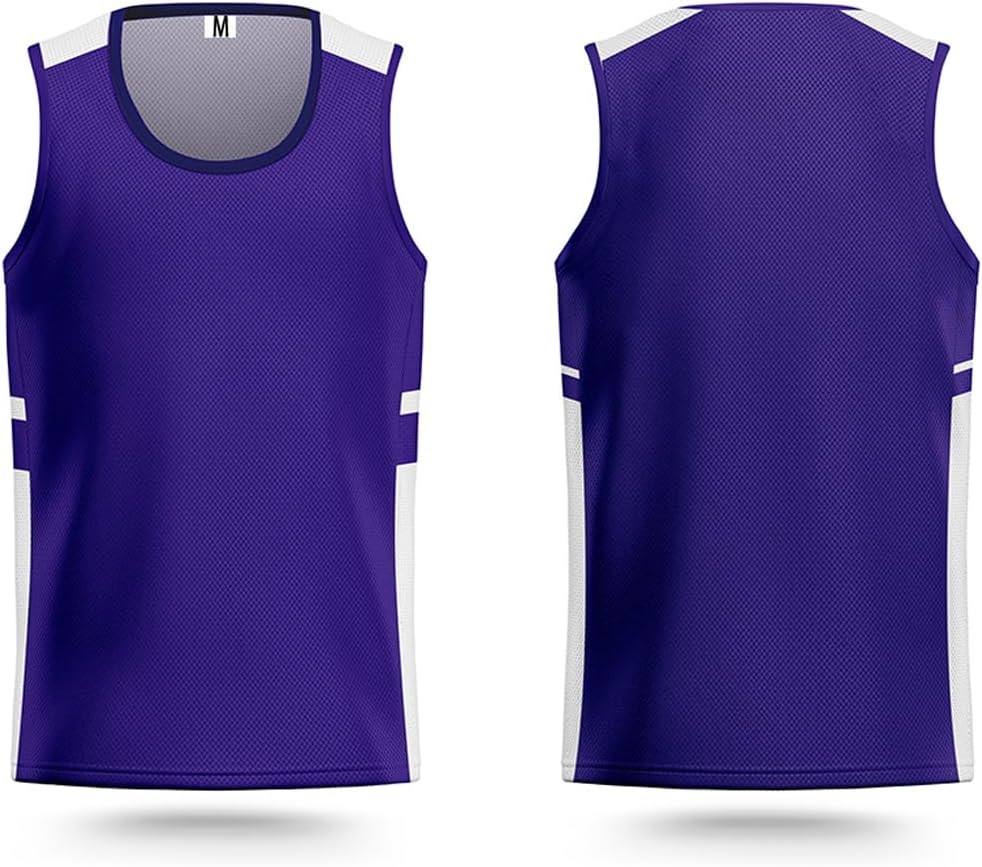 Reversible Mesh Blank Sports Basketball Jerseys Performance Athletic Scrimmage Jerseys Team Uniforms S-3XL