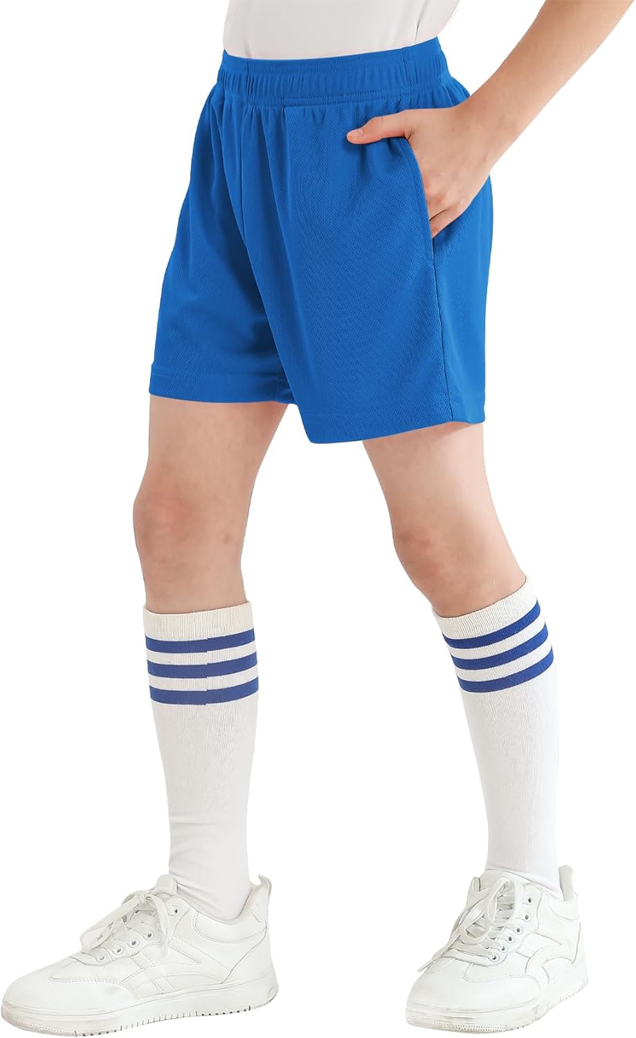 Dreammonkey Boys and Girls Basketball Shorts Athletic Soccer Shorts Sizes 2T to Youth - Image 12