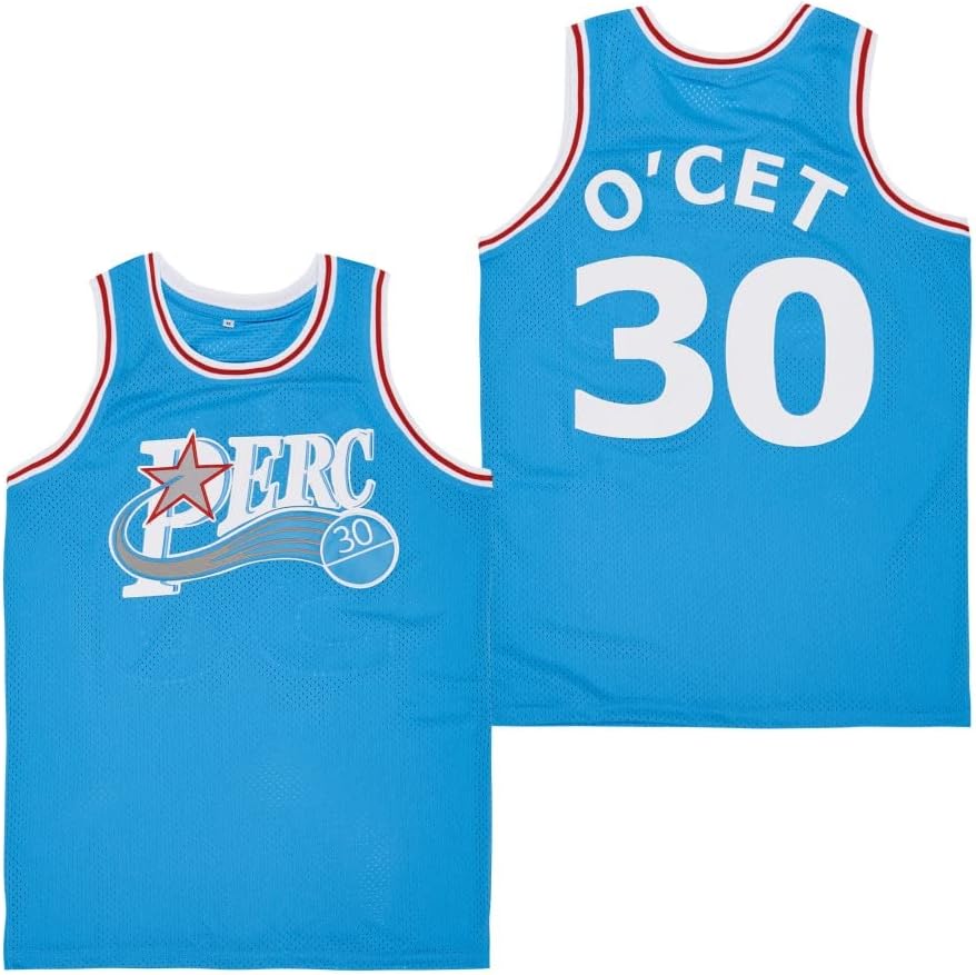 PERC30 Men's #30 Perc O'Cet Movie Basketball Jersey Stitched S-XXXL - Image 4