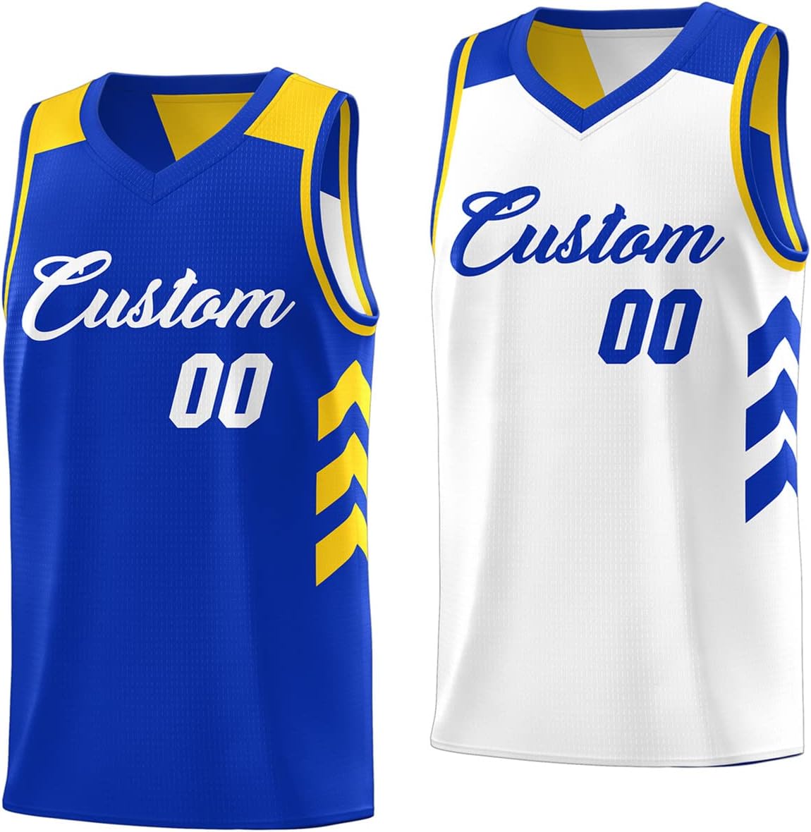 Custom Basketball Jersey - Reversible Sports Vest Add Any Team Name Number Personalized Jersey for Men/Youth - Image 18