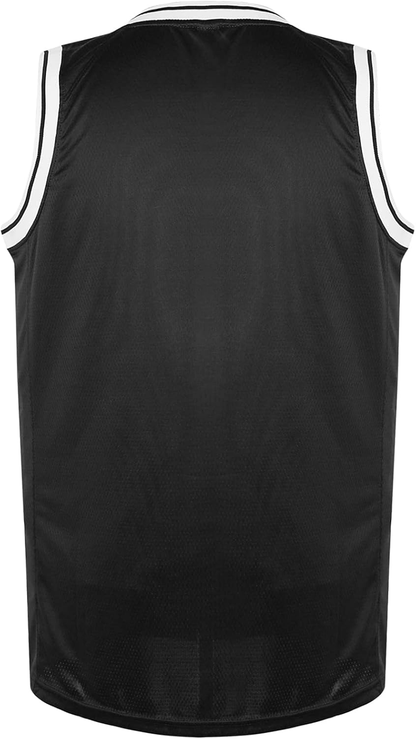 Phoneutrix Blank Basketball Jersey, Men's Mesh Athletic Reversible Sports Shirts S-3XL - Image 3