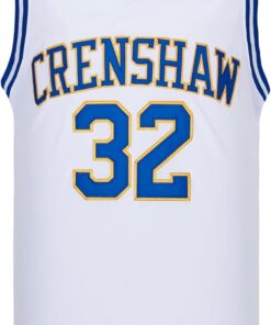 McCall #22 Wright #32 Love and Basketball Moive Crenshaw Basketball Jersey
