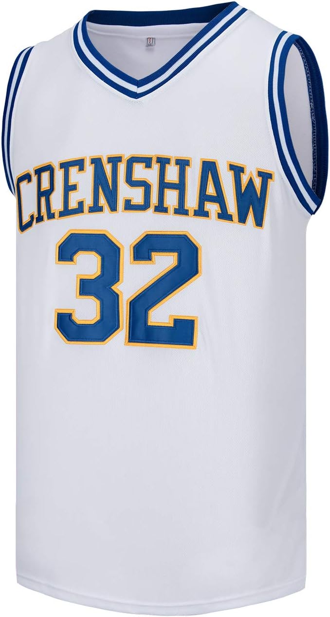 McCall #22 Wright #32 Crenshaw High School Basketball Jersey S-XXXL - Image 6