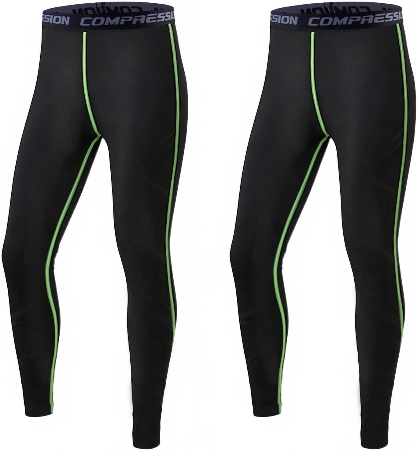 SS COLOR FISH Boys Compression Pants Athletic Baselayer Youth Boy Compression Leggings Basketball Running Tights for Boy