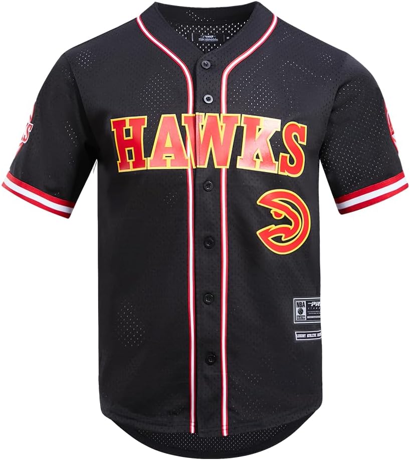 Mens NBA Mesh Button Down Top - Image 9