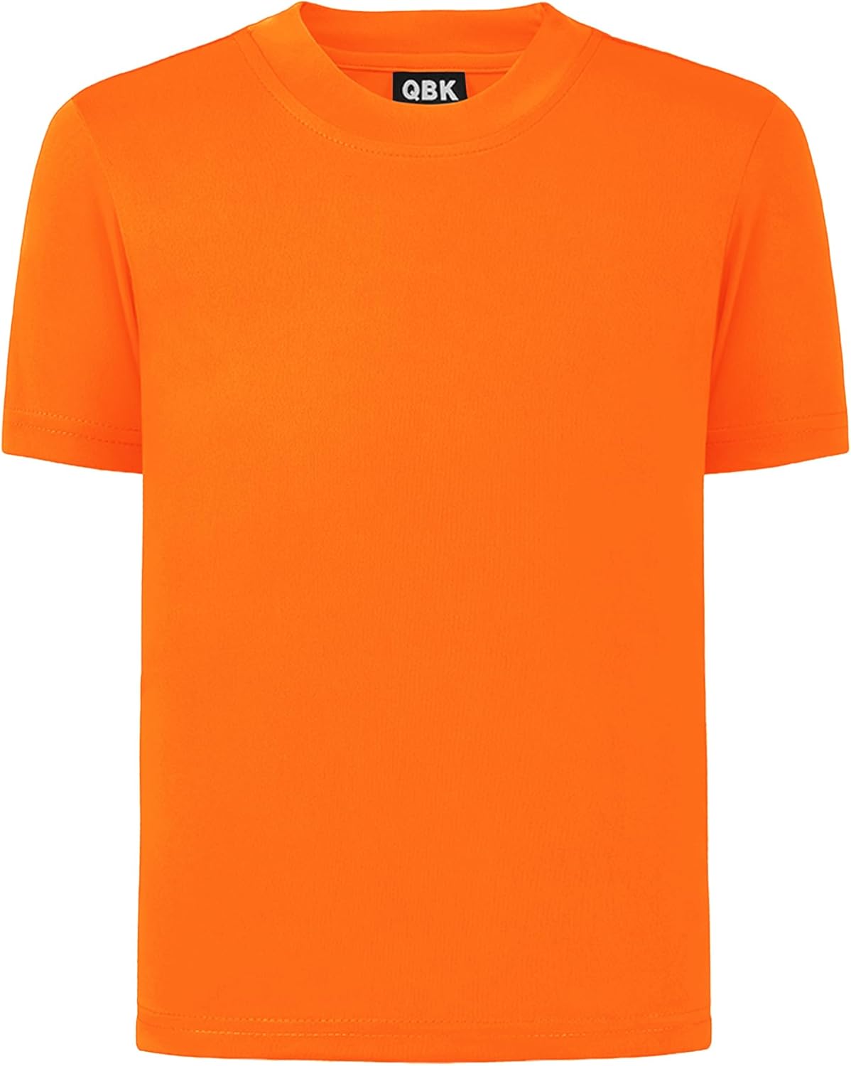 QBK 2T to Youth Neon Shirt Kids UPF 50+ Dry Fit Athletic Short Sleeve Rash Guard T Shirts for Boys Girls Sports Undershirt - Image 14