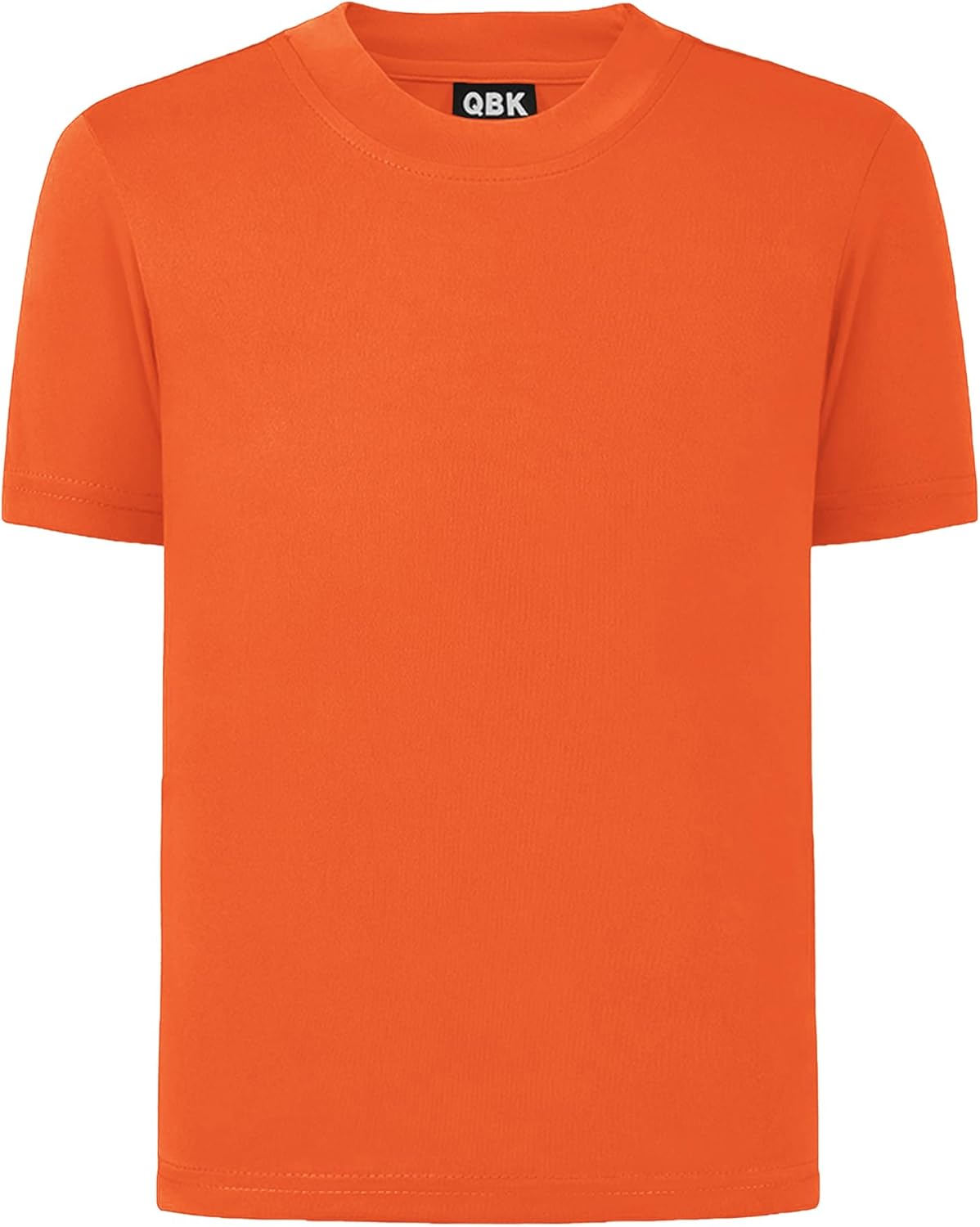 QBK 2T to Youth Neon Shirt Kids UPF 50+ Dry Fit Athletic Short Sleeve Rash Guard T Shirts for Boys Girls Sports Undershirt - Image 9