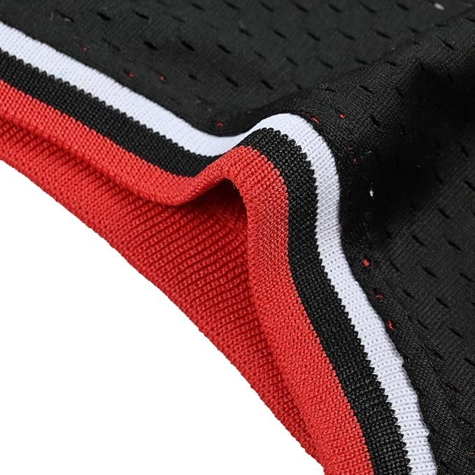 Men's Classic #23 Basketball Jersey Unisex Sweatshirt 90s Clothing Fan Shirt Gift Black/Red S-XXL - Image 3