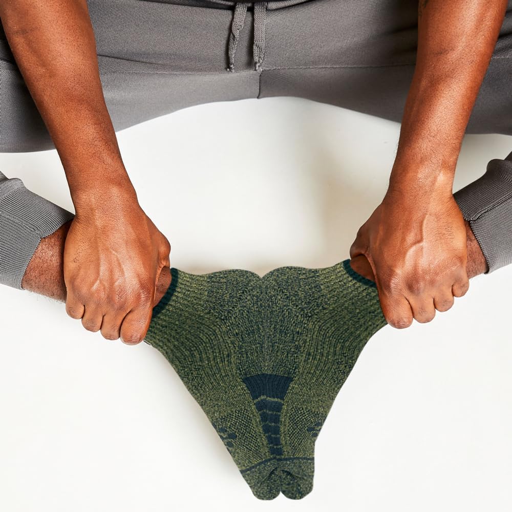 TRUEENERGY®: 6 Pack Men's Socks HIGH IMPACT CUSHION QUARTER SOCK (Large, 10-14.5) - Image 4