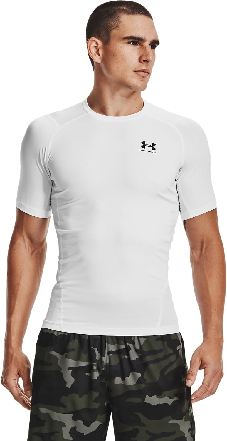 Under Armour Men's HeatGear Compression Short-Sleeve T-Shirt - Image 17