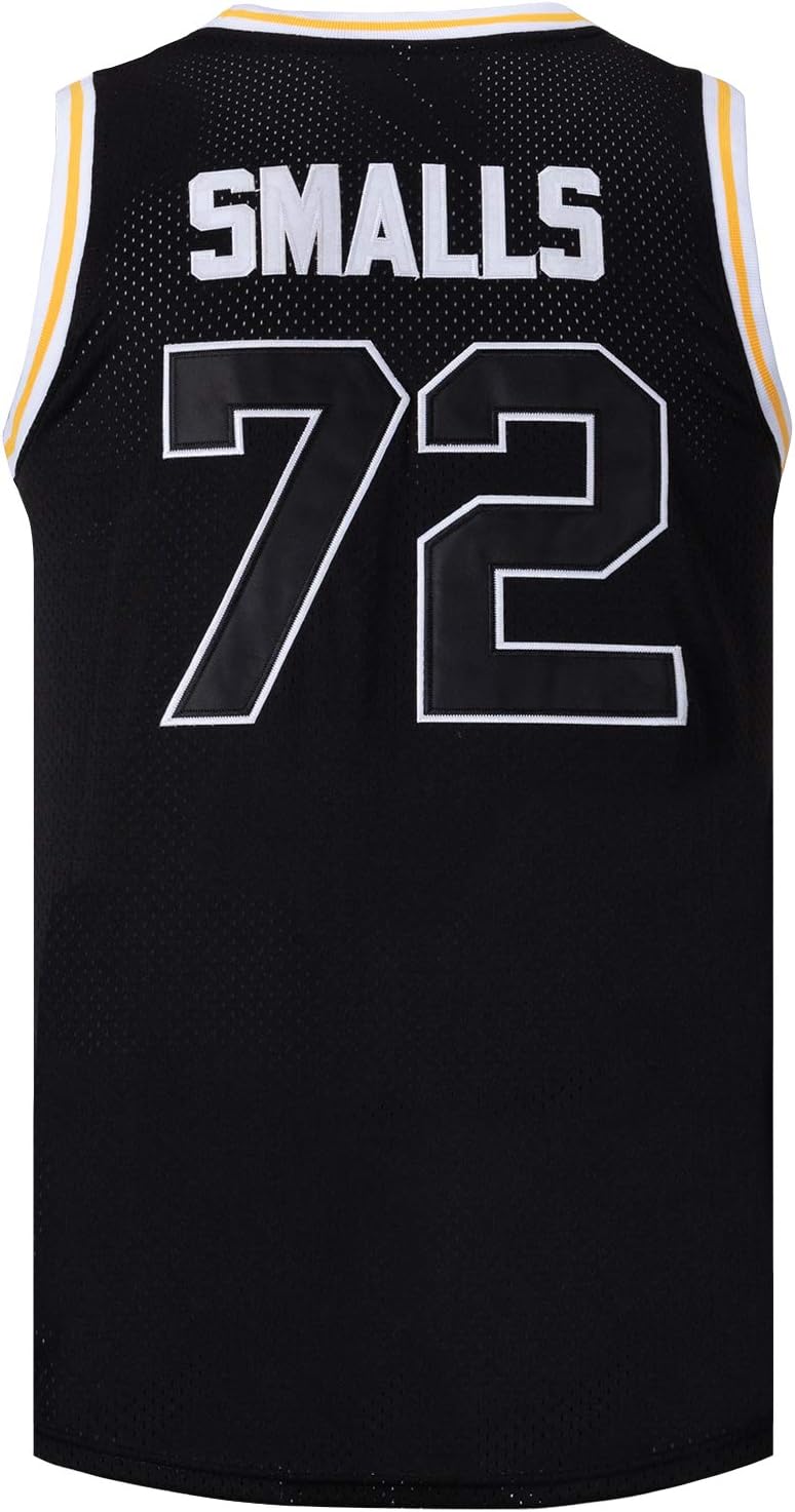 BOROLIN Mens Basketball Jersey #72 Smalls Badboy Shirts - Image 2