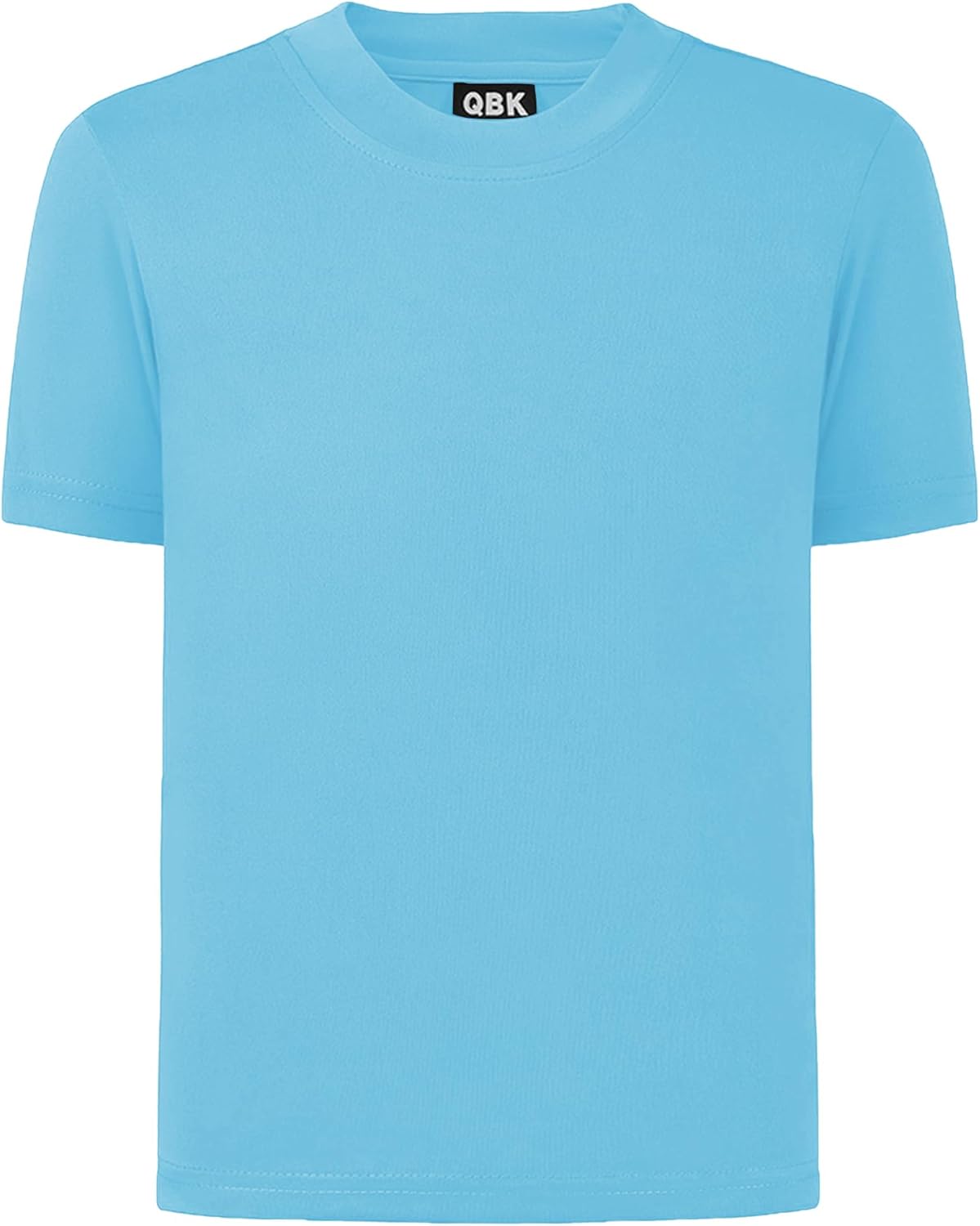 QBK 2T to Youth Neon Shirt Kids UPF 50+ Dry Fit Athletic Short Sleeve Rash Guard T Shirts for Boys Girls Sports Undershirt - Image 7