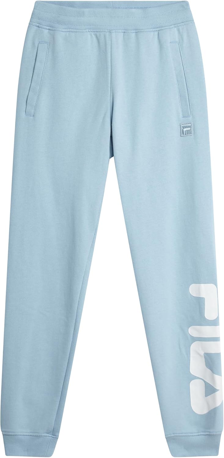 Fila Girls Sweatpants - Soft Cotton Blended Sweatpants for Girls with Drawstring Waist and Pockets - Fashion Kids Joggers - Image 7