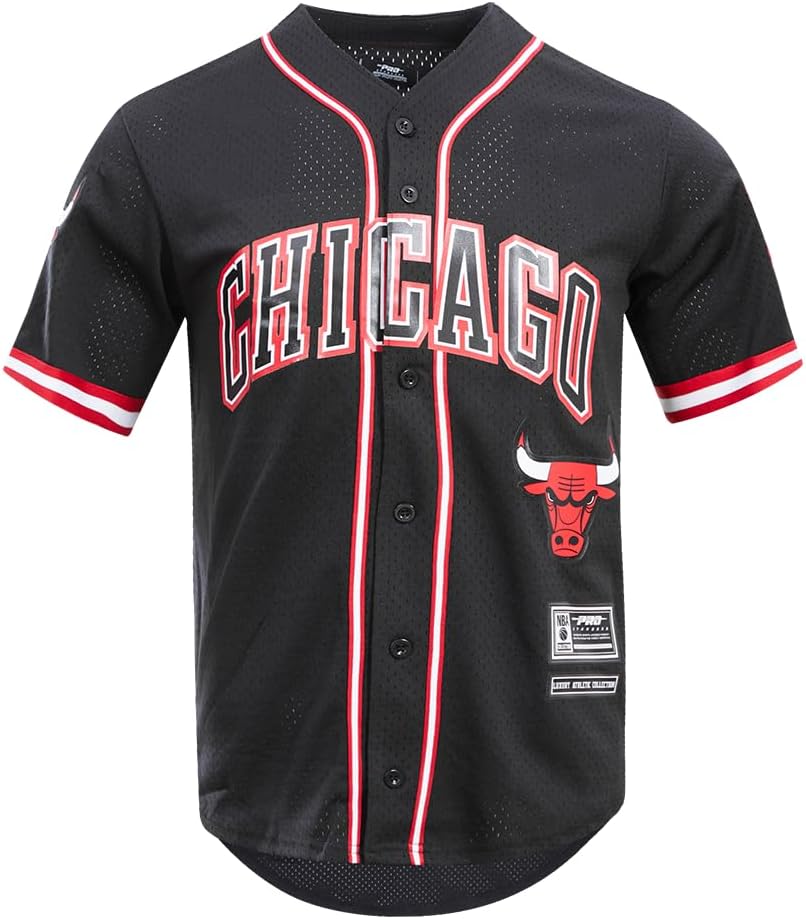 Mens NBA Mesh Button Down Top - Image 17