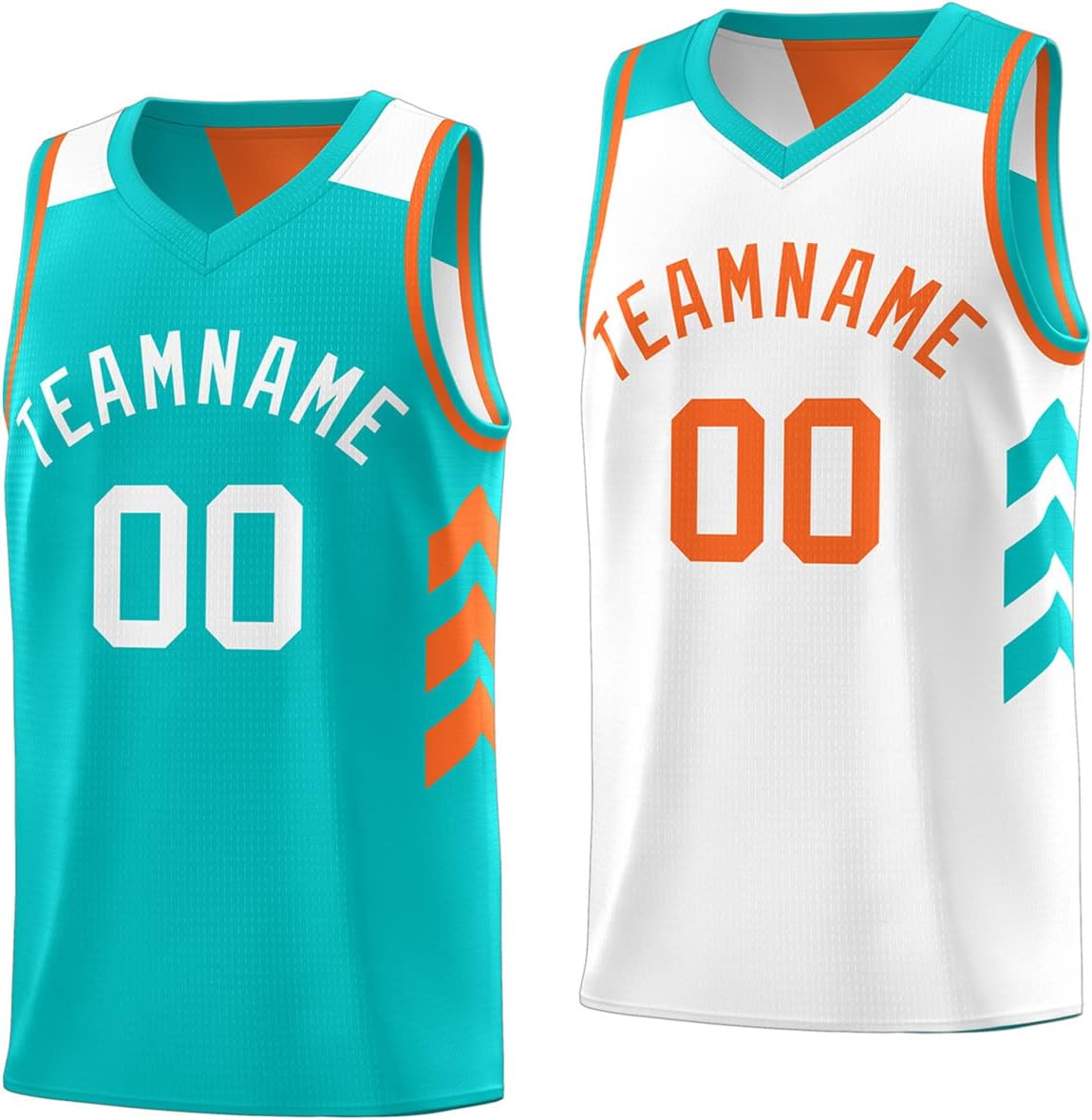 Custom Reversible Basketball Jersey - Personalize Team Uniform Design Your Own Name & Number for Men/Youth - Image 8