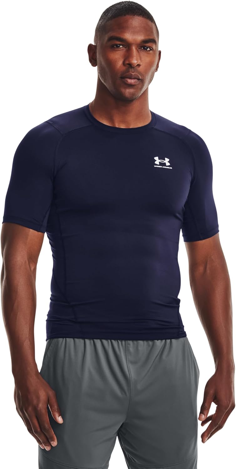 Under Armour Men's HeatGear Compression Short-Sleeve T-Shirt - Image 2
