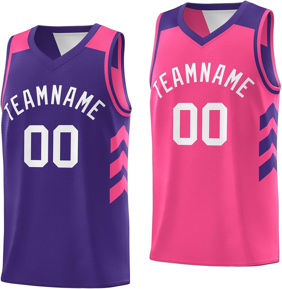 Custom Reversible Basketball Jersey - Personalize Team Uniform Design Your Own Name & Number for Men/Youth - Image 30