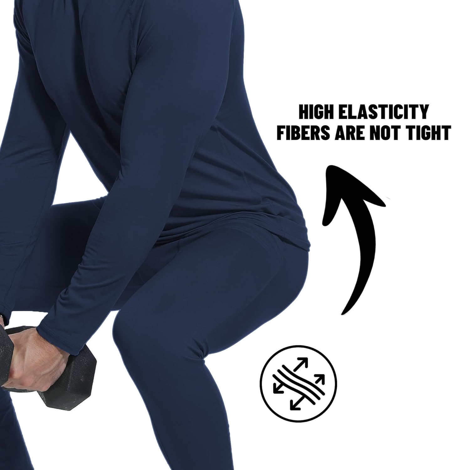 Compression Pants Leggings Running Tights for Men 1,3 or 5 Pack Athletic Base Layer Pants for Workout Basketball - Image 3