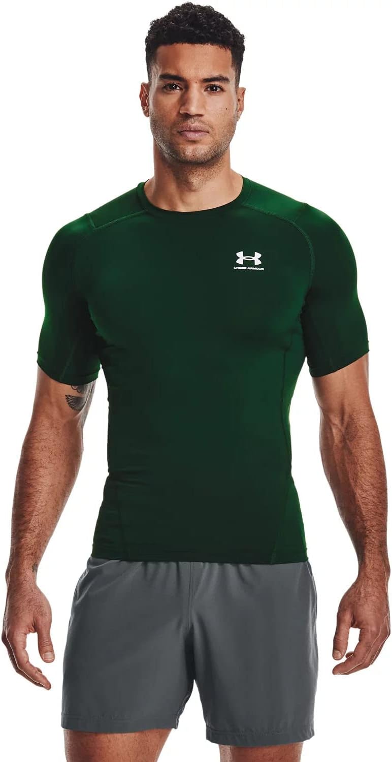 Under Armour Men's HeatGear Compression Short-Sleeve T-Shirt - Image 52