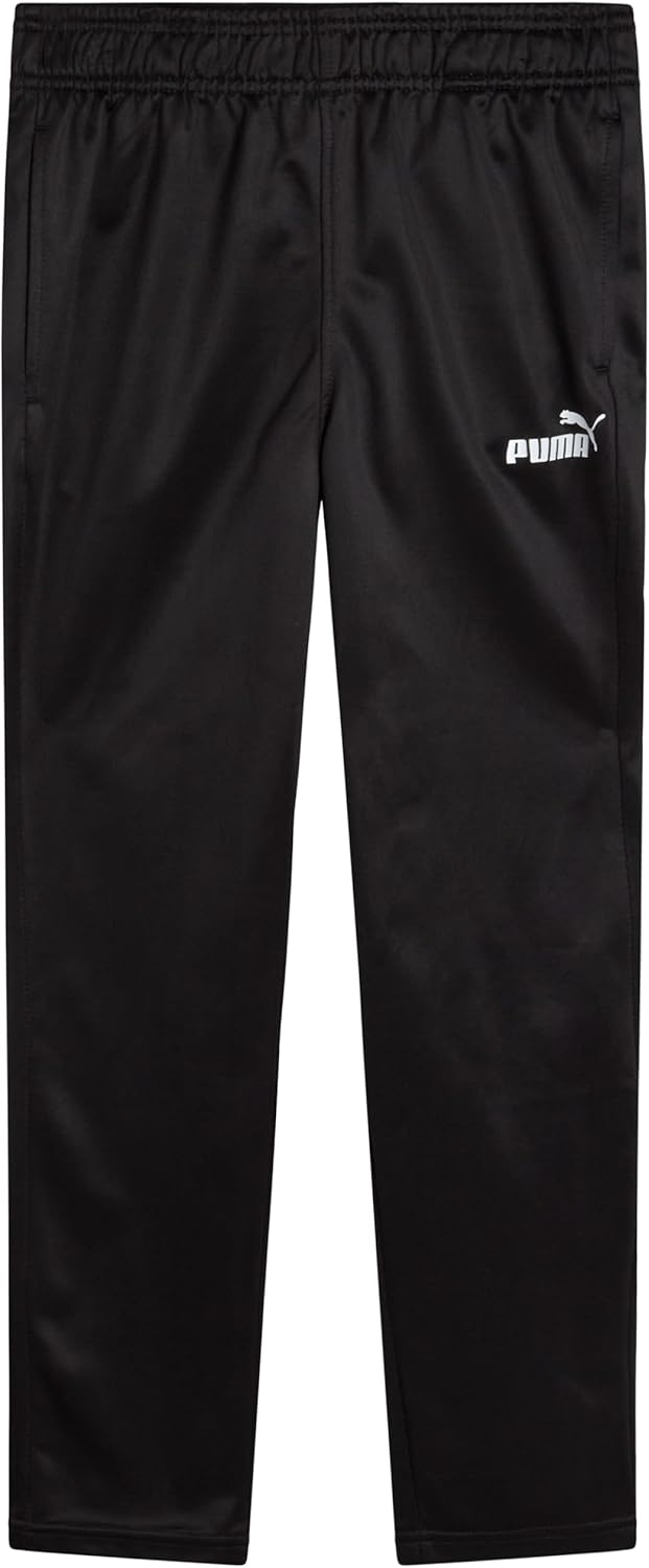 PUMA Active Boys Pants - Athletic Tricot Youth Kids Boys Jogger Sweatpants with Pockets and Elastic Waistband (Sizes: 8-20) - Image 7