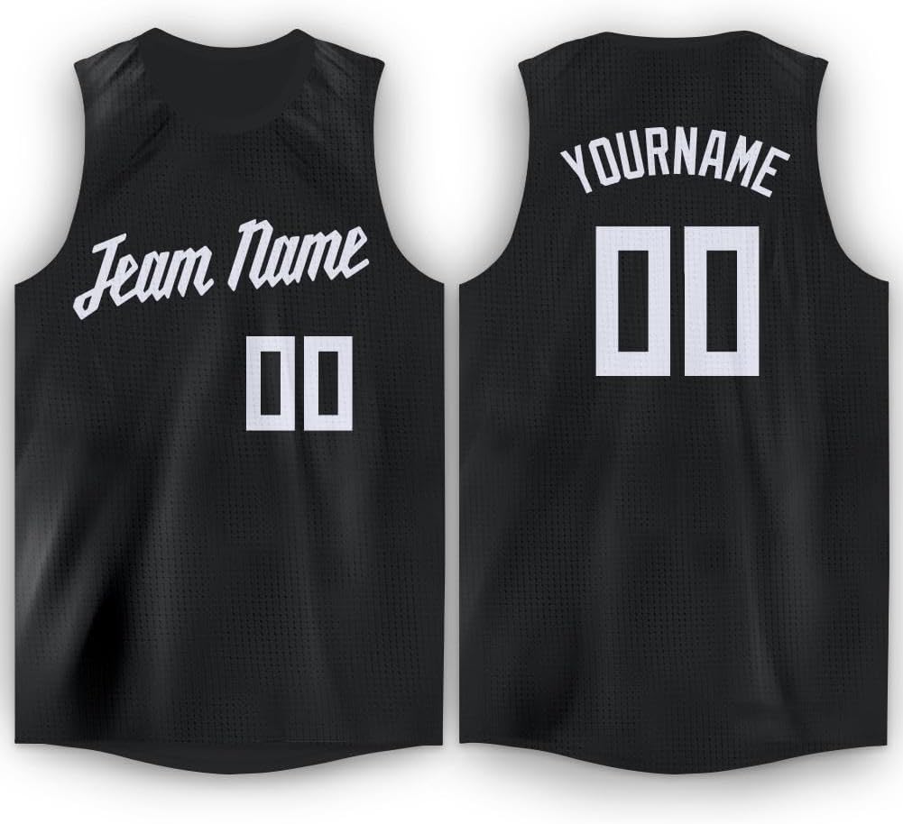Custom Name Team Name Number Hunter Green Gold Authentic Throwback Basketball Jersey, Personalized Uniform Basketball Shirt - Image 34