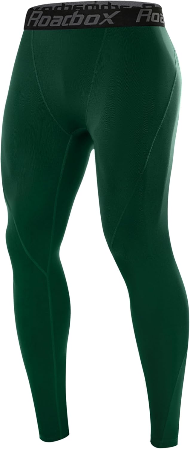 Roadbox Men’s Compression Pants Running Tights, Performance Sports Workout Leggings, Athletic Base Layer for Gym Basketball - Image 13