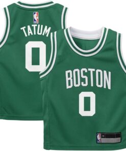 Jayson Tatum Boston Celtics NBA Toddler 2-4 Green Icon Edition Player Jersey