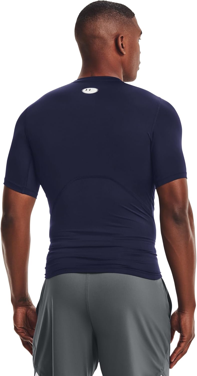 Under Armour Men's HeatGear Compression Short-Sleeve T-Shirt - Image 4