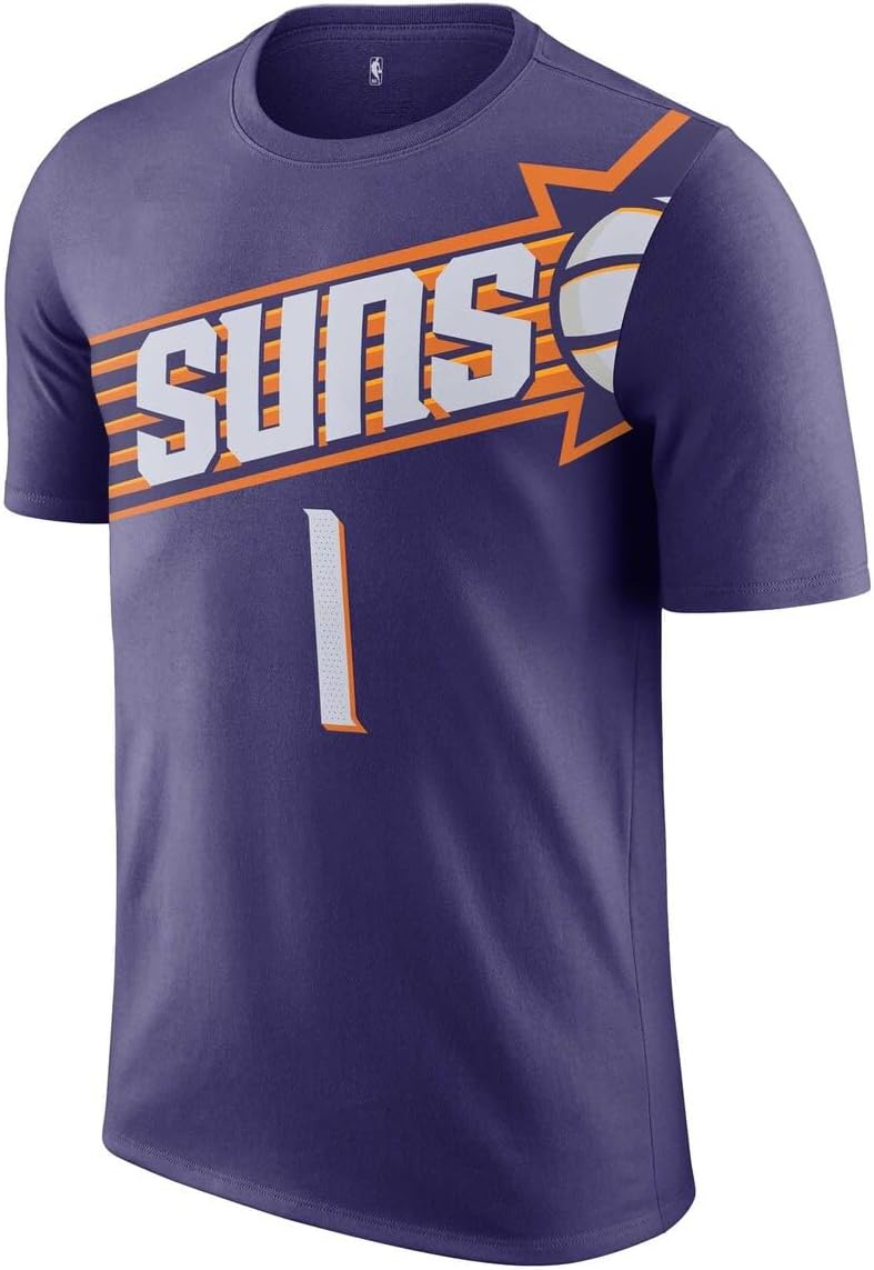 Devin Booker Phoenix Suns NBA Kids Youth 4-20 Purple Icon Edition Performance Jersey T-Shirt - Image 2