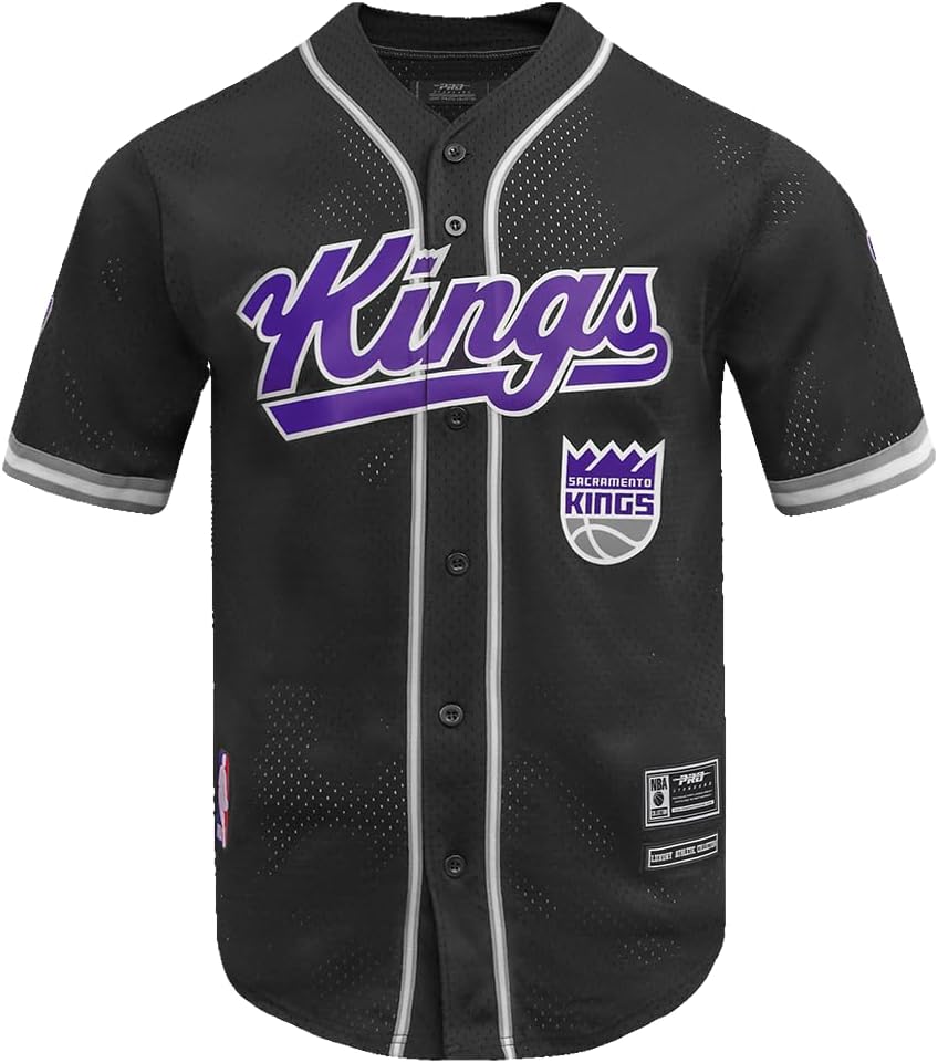 Mens NBA Mesh Button Down Top - Image 49