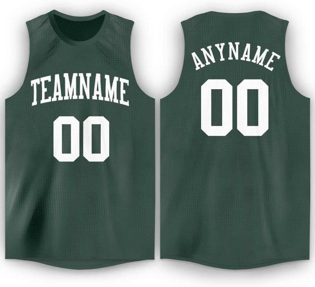 Custom Name Team Name Number Gray White-Teal Authentic Throwback Basketball Jersey, Personalized Uniform Basketball Shirt - Image 30