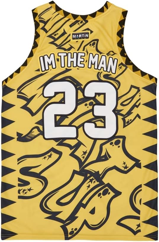 Men's #23 Martin Movie Basketball Jersey Stitched S-XXL - Image 6