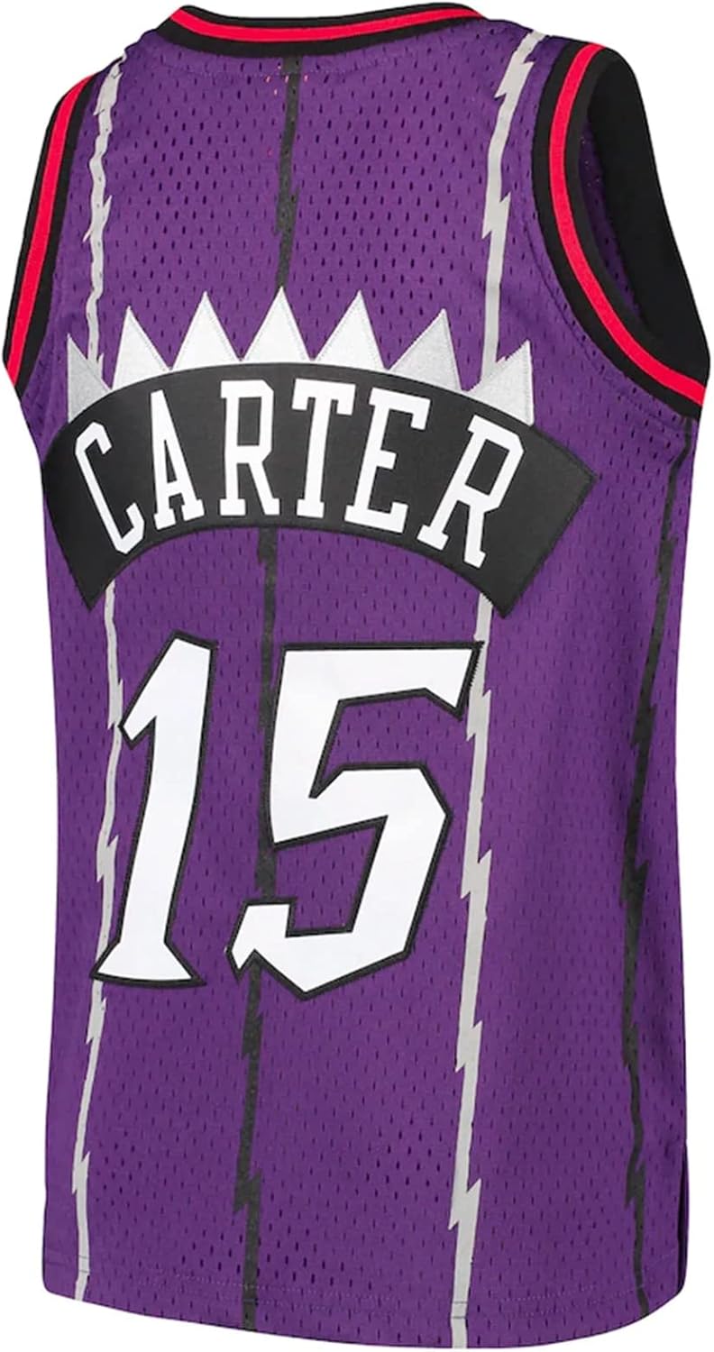 Outerstuff Vince Carter Toronto Raptors NBA Mitchell & Ness Youth Throwback Swingman Jersey - Image 3