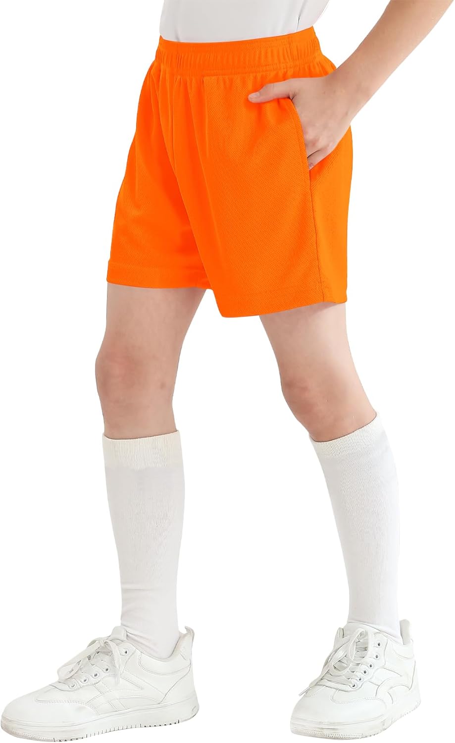 Dreammonkey Boys and Girls Basketball Shorts Athletic Soccer Shorts Sizes 2T to Youth - Image 9