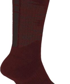 Nike Men`s Elite Basketball Crew Socks (Bardo(SX7623-677)/Black, Medium)