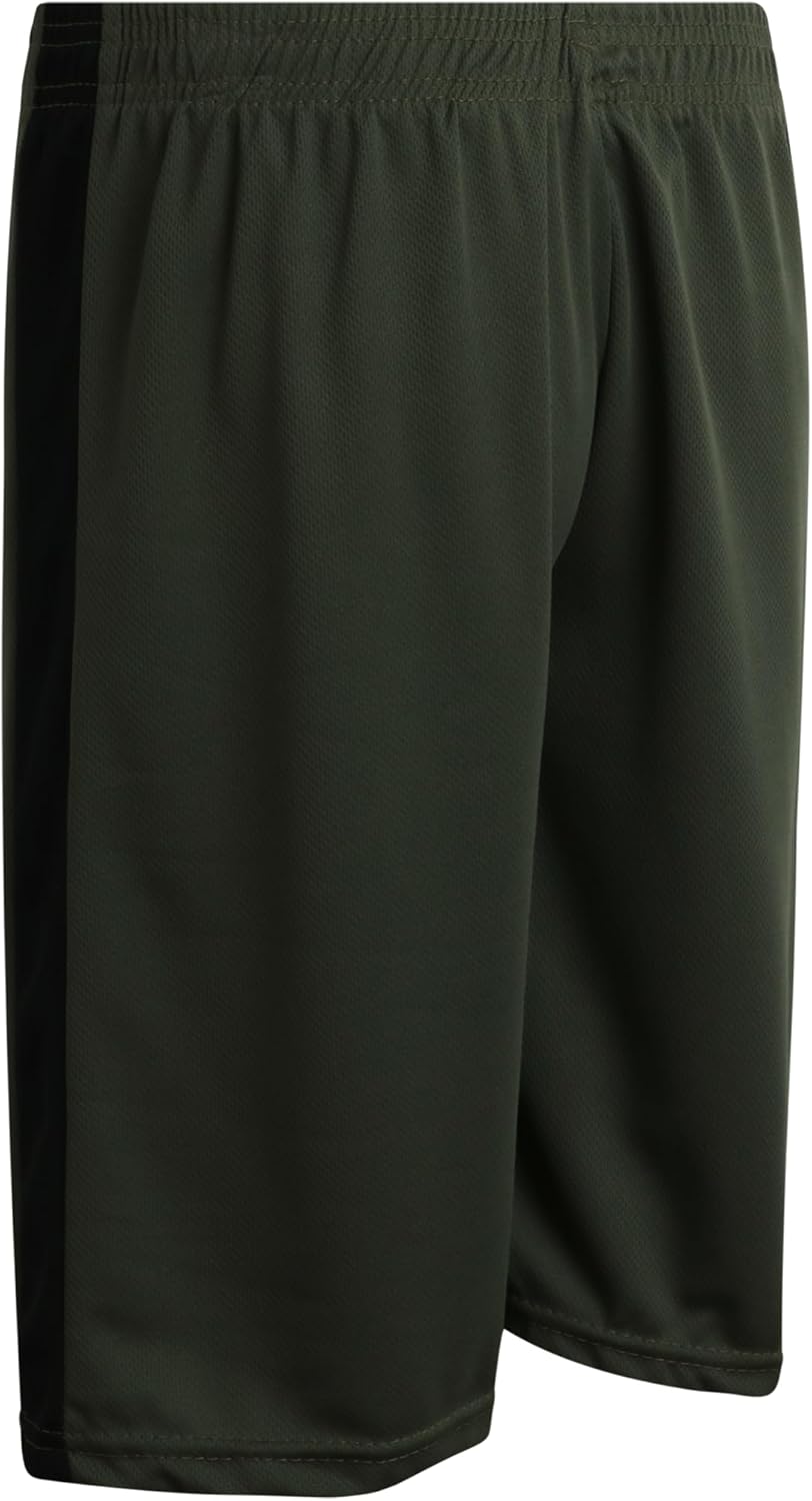 TKO Boys' 6-Pack Active Performance Mesh Basketball Shorts - Quick Dry Boys Athletic Shorts (8-16) - Image 6
