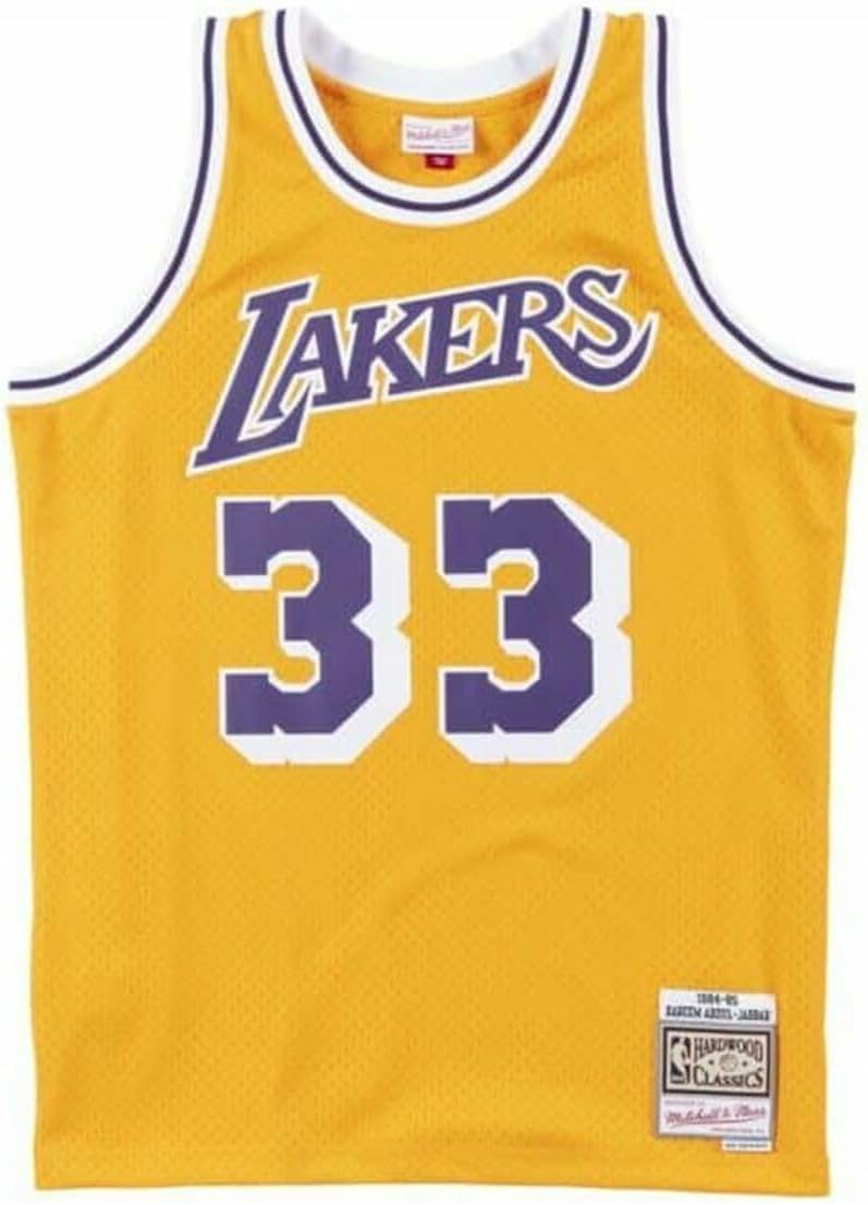 Mitchell & Ness NBA Los Angeles Lakers Kareem Abdul-Jabbar 1984 Swingman Jersey