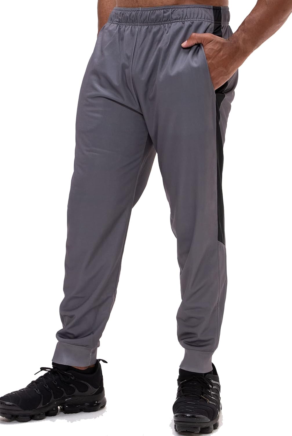 DEVOPS 1 or 2 Pack Men's Active Performance Workout Athletic Training Sweatpants Gymwear - Image 14