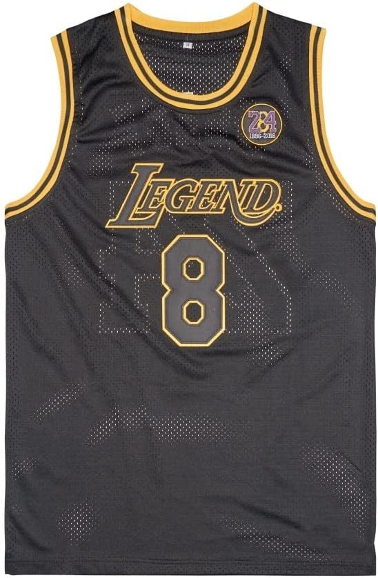 Men's Legend 8 24 Basketball Jersey,90S Hip Hop Sports Shirts for Men - Image 2