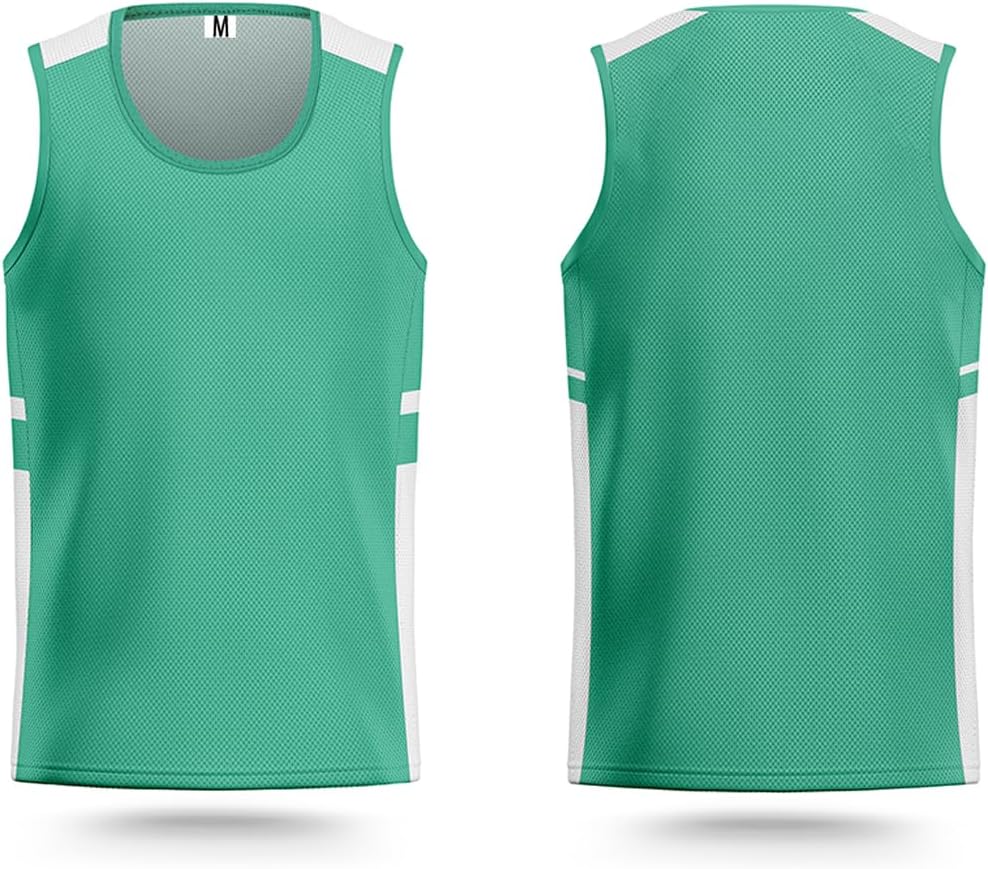 Reversible Mesh Blank Sports Basketball Jerseys Performance Athletic Scrimmage Jerseys Team Uniforms S-3XL - Image 9